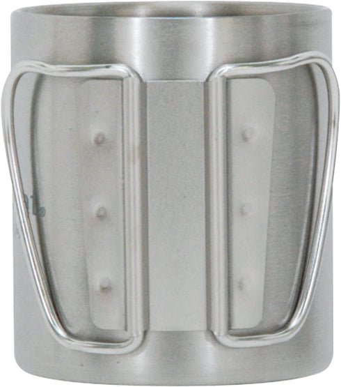 belmont BM-319 Titanium Double-walled Mug 300ml 雙層摺柄鈦杯